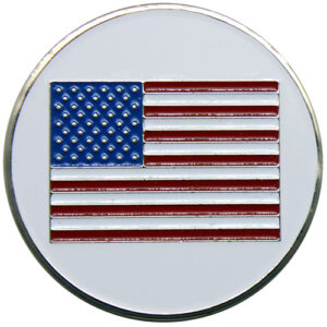 American Flag Ball Marker