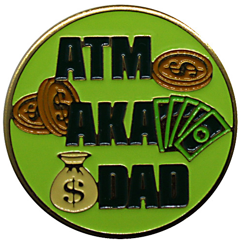 Father's Day ATM aka DAD ball marker