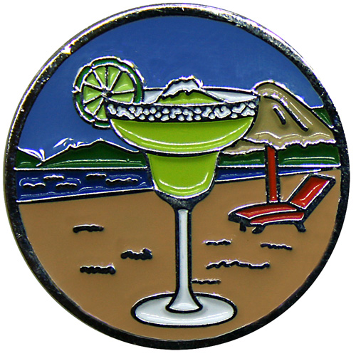 Margarita Golf Ball Marker