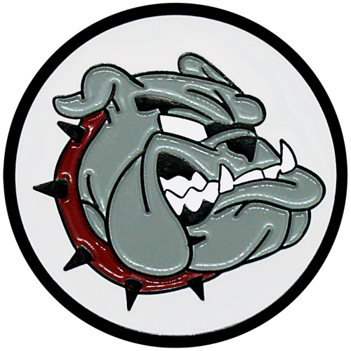 Bulldog ball marker