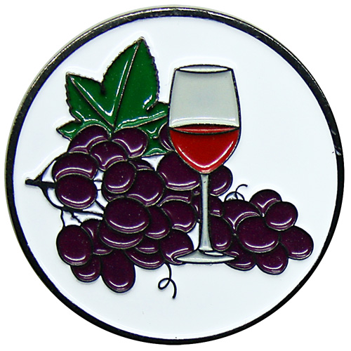 Grapes & Merlot Ball Marker