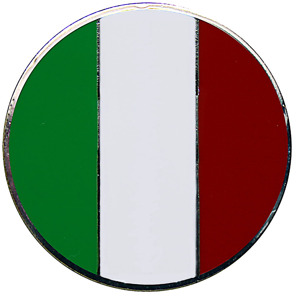 Italian Flag Ball Marker