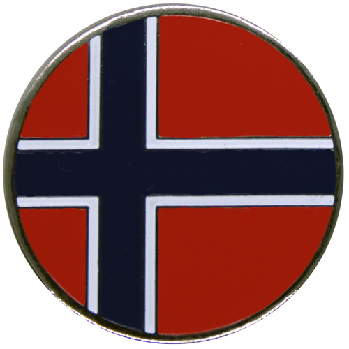 Norwegian Flag Ball Marker