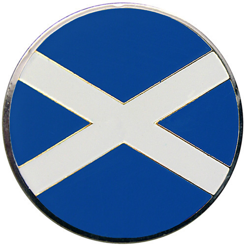 Scottish Flag Ball Marker