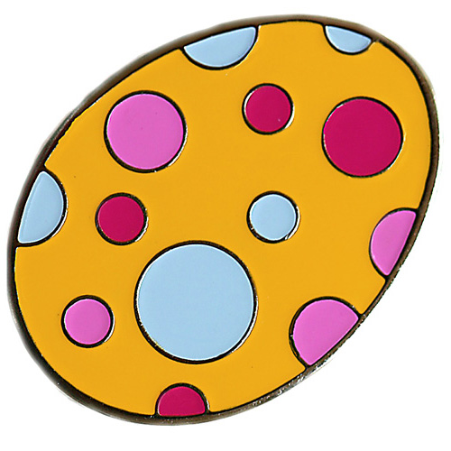 Speckled Easter Egg Ball Marker