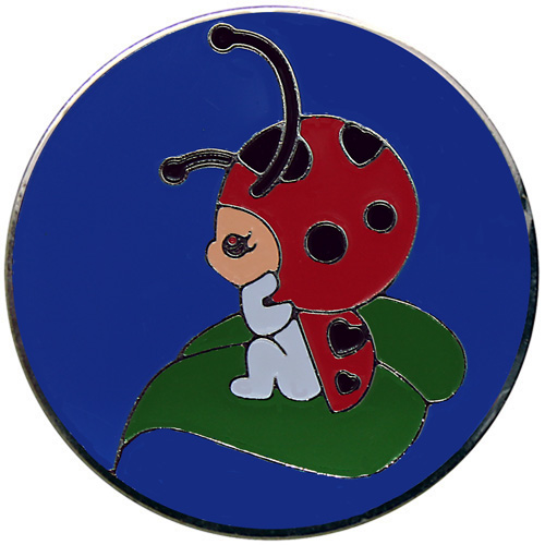 Baby Ladybug golf ball marker