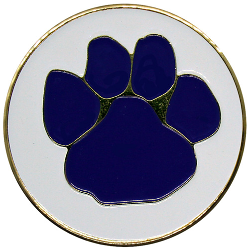 Purple Paw Golf Metal golf ball marker