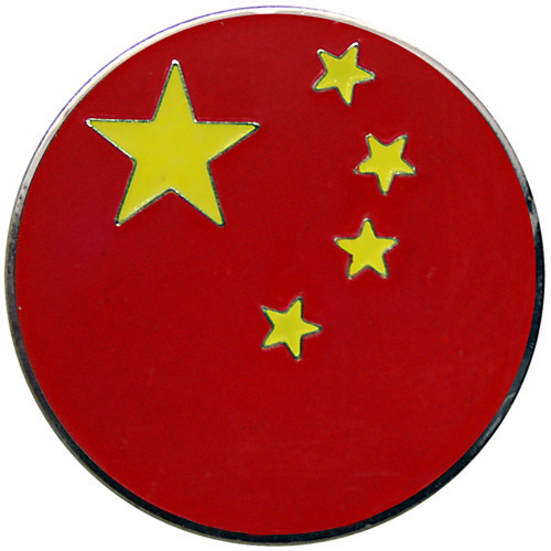 Chinese Flag ball marker