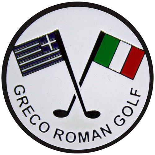 Greco Roman Flags ball marker