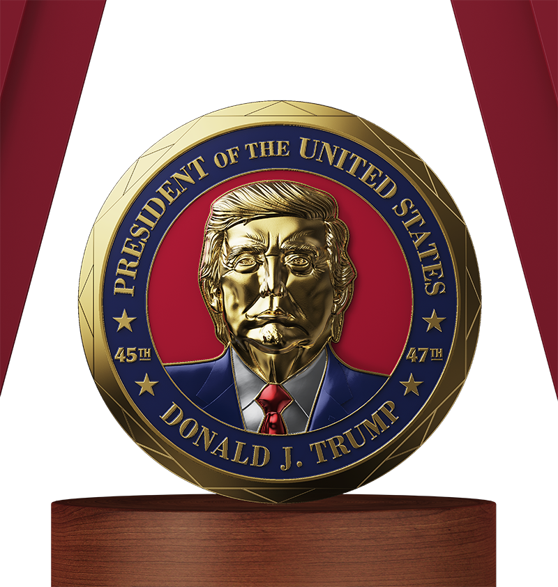 Trump Commemorative Challenge Coin