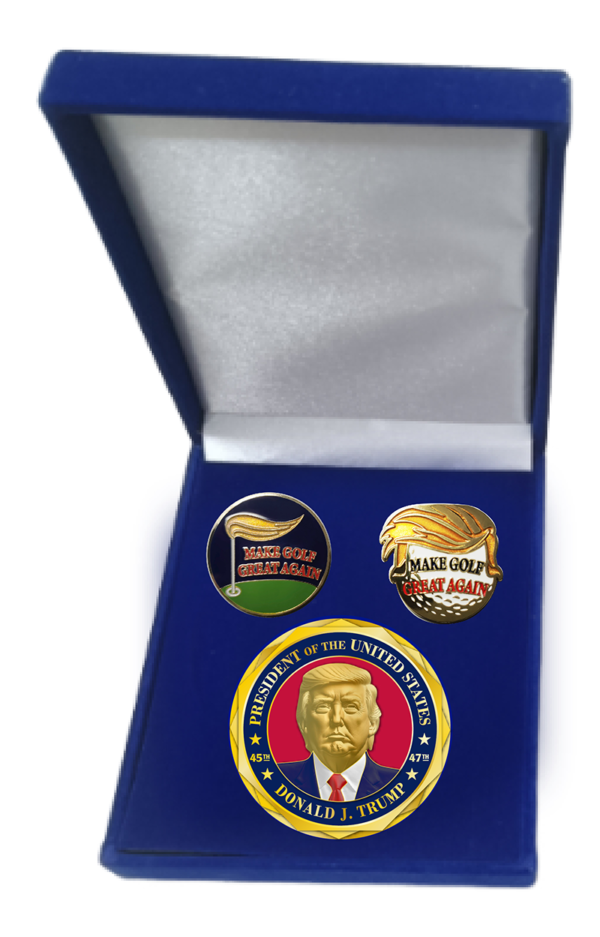 Trump coin package-gift box 1