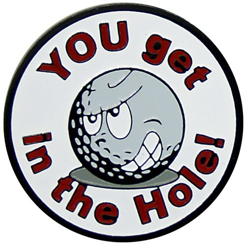 Get in the Hole Ball Marker