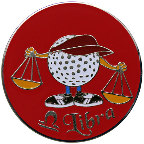 Libra Zodiac ball marker