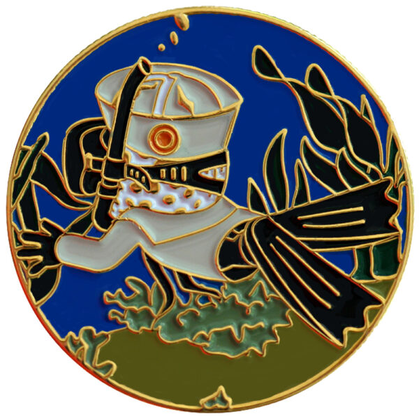 Navy Challenge Coin Back