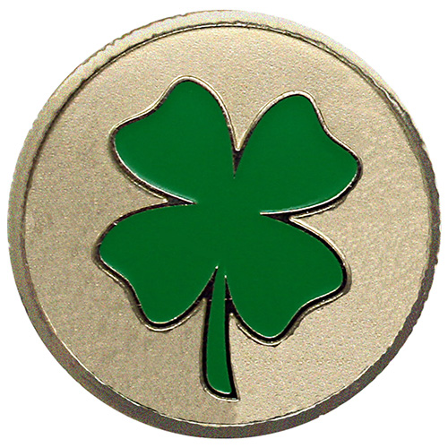 Four Leaf Clover golf ball marker