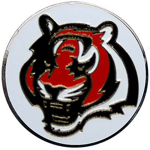 Tiger golf ball marker