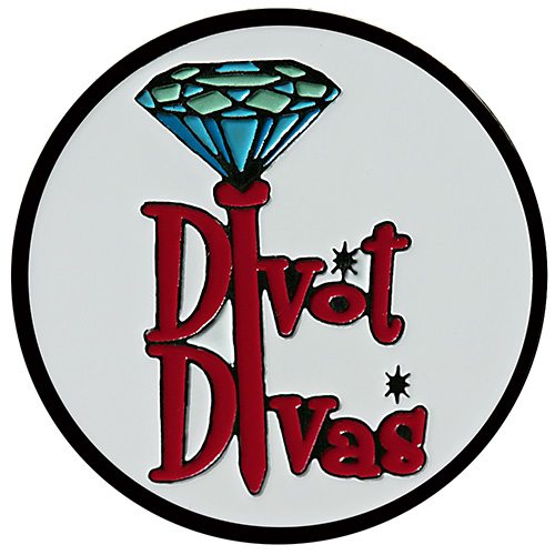 Divot Diva golf ball marker