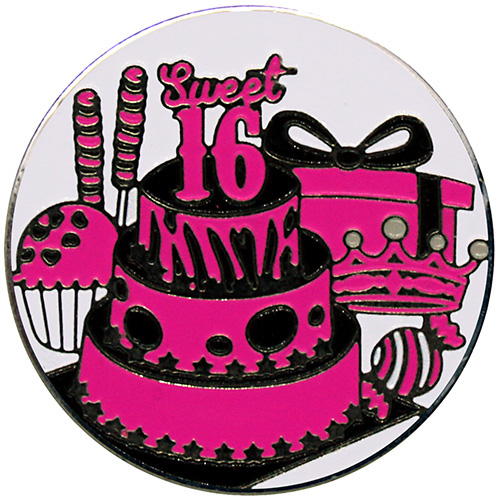 Sweet Sixteen ball marker